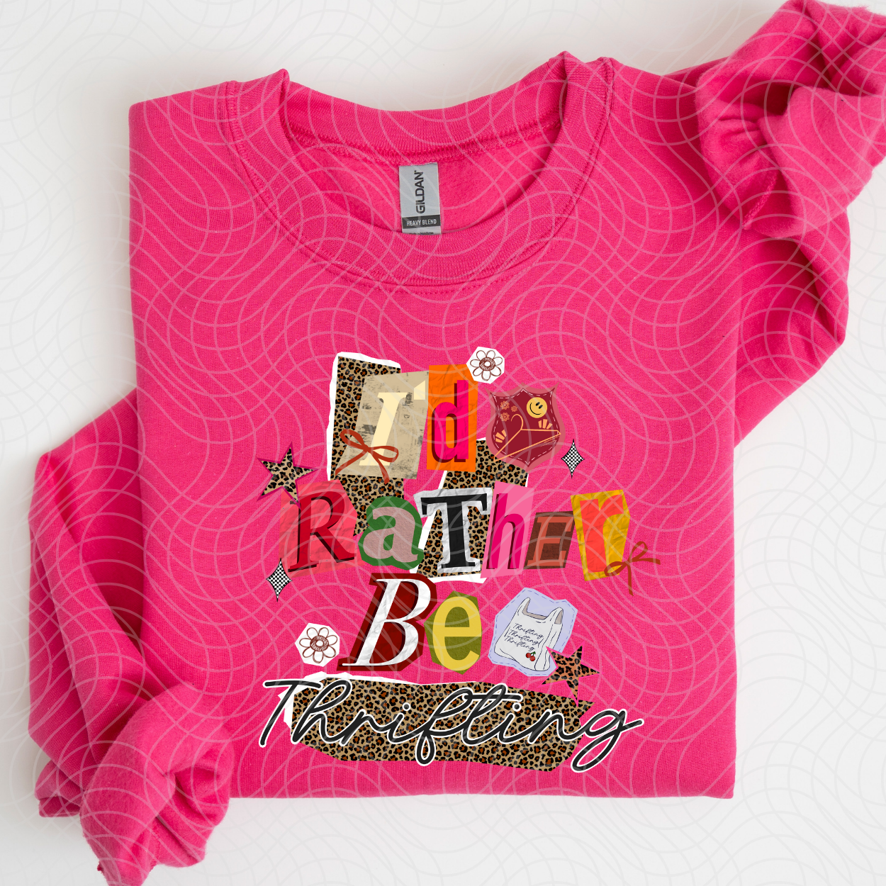 I'D RATHER BE THRIFTING - DTF TRANSFER