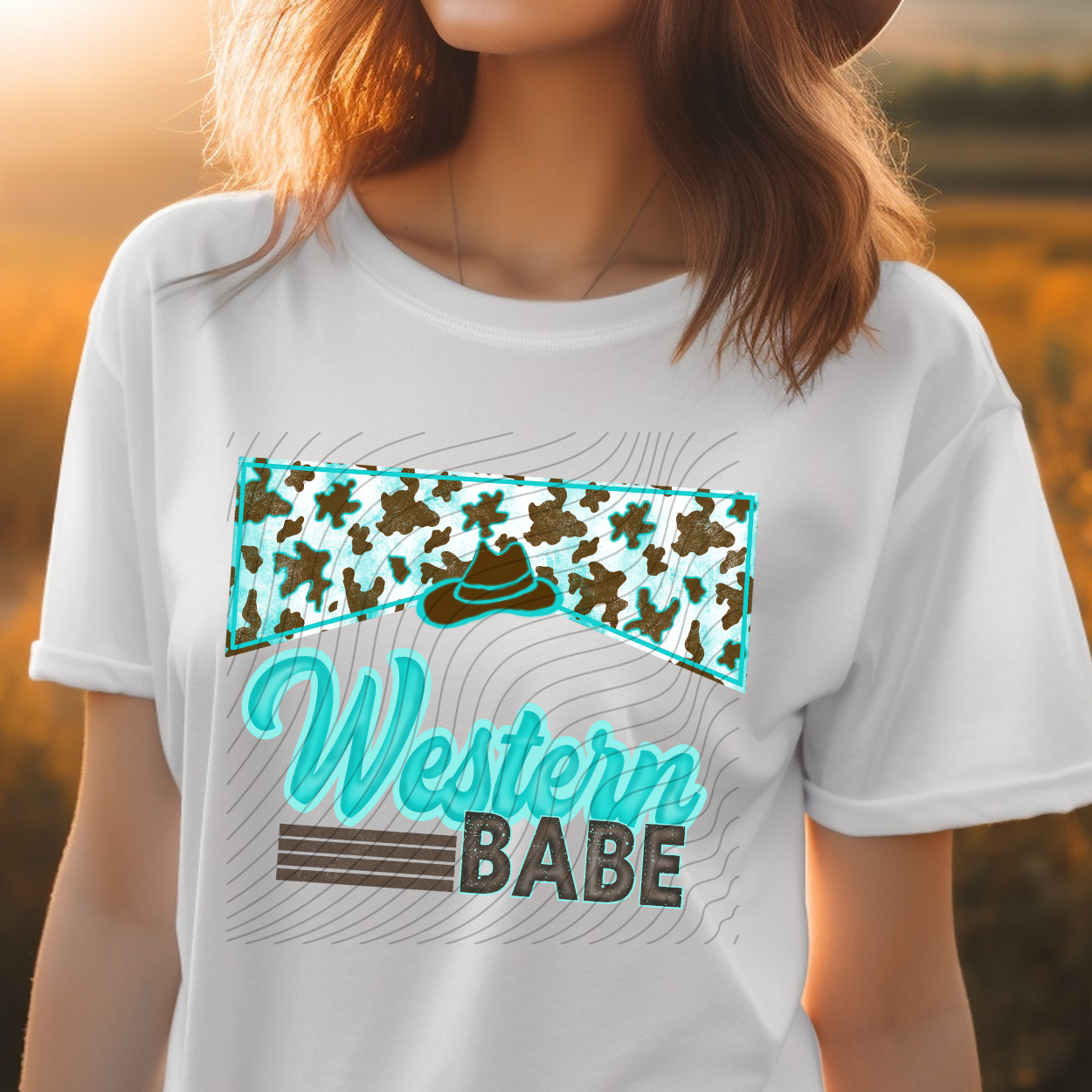 WESTERN BABE - DTF TRANSFER