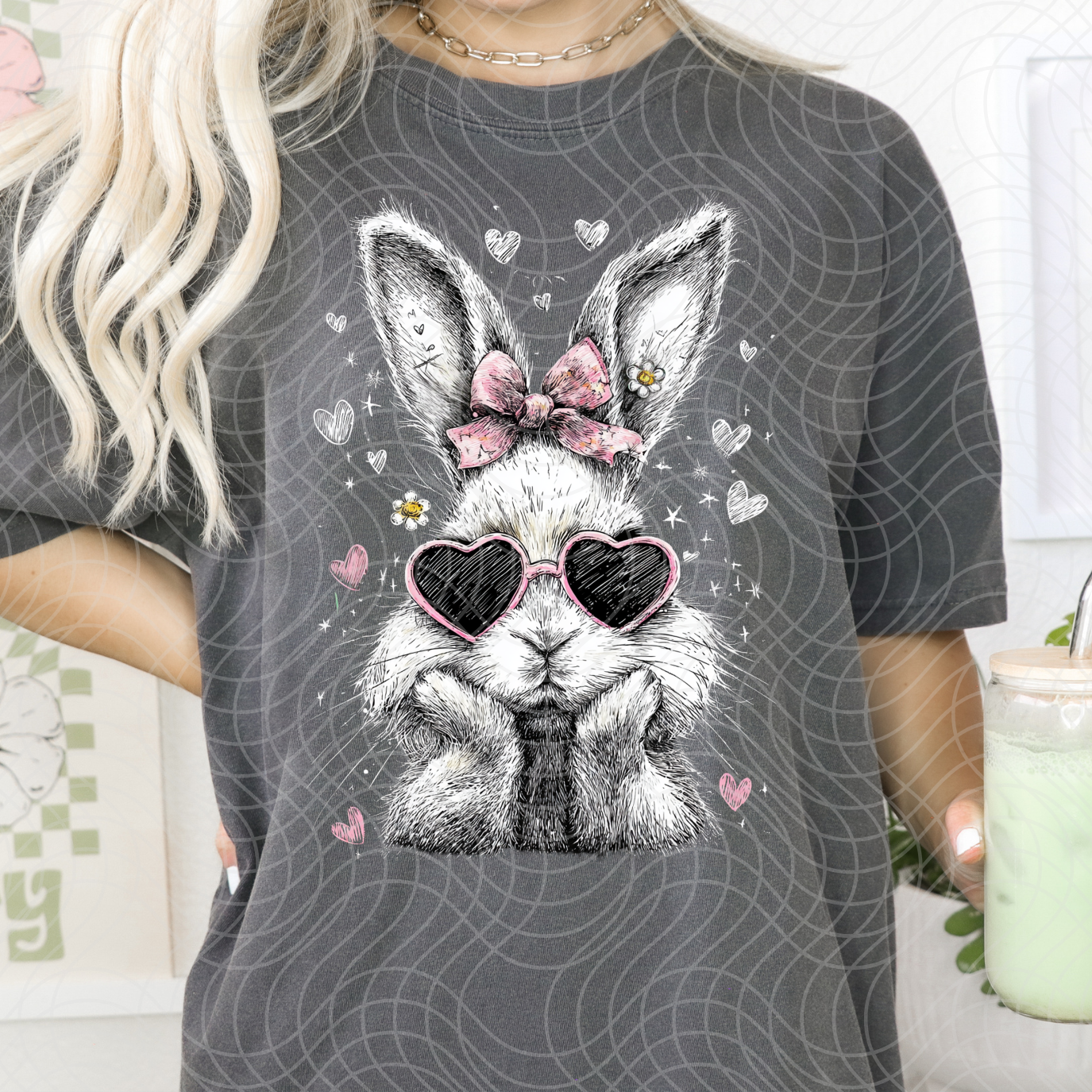BUNNY HEAD - DTF TRANSFER