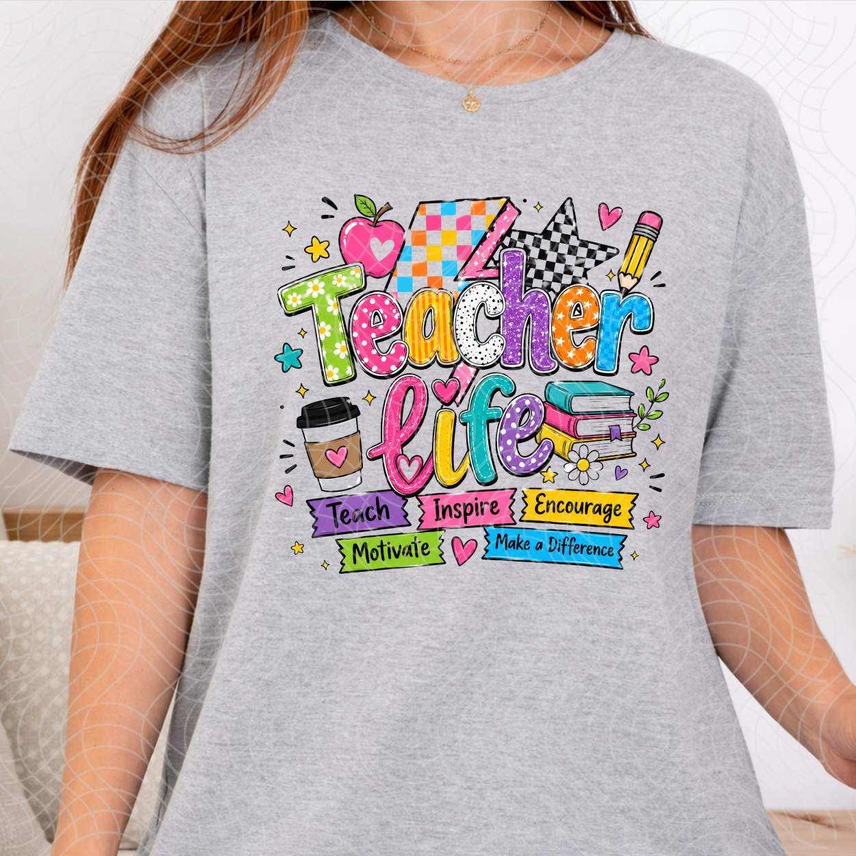 TEACHER LIFE - DTF TRANSFER