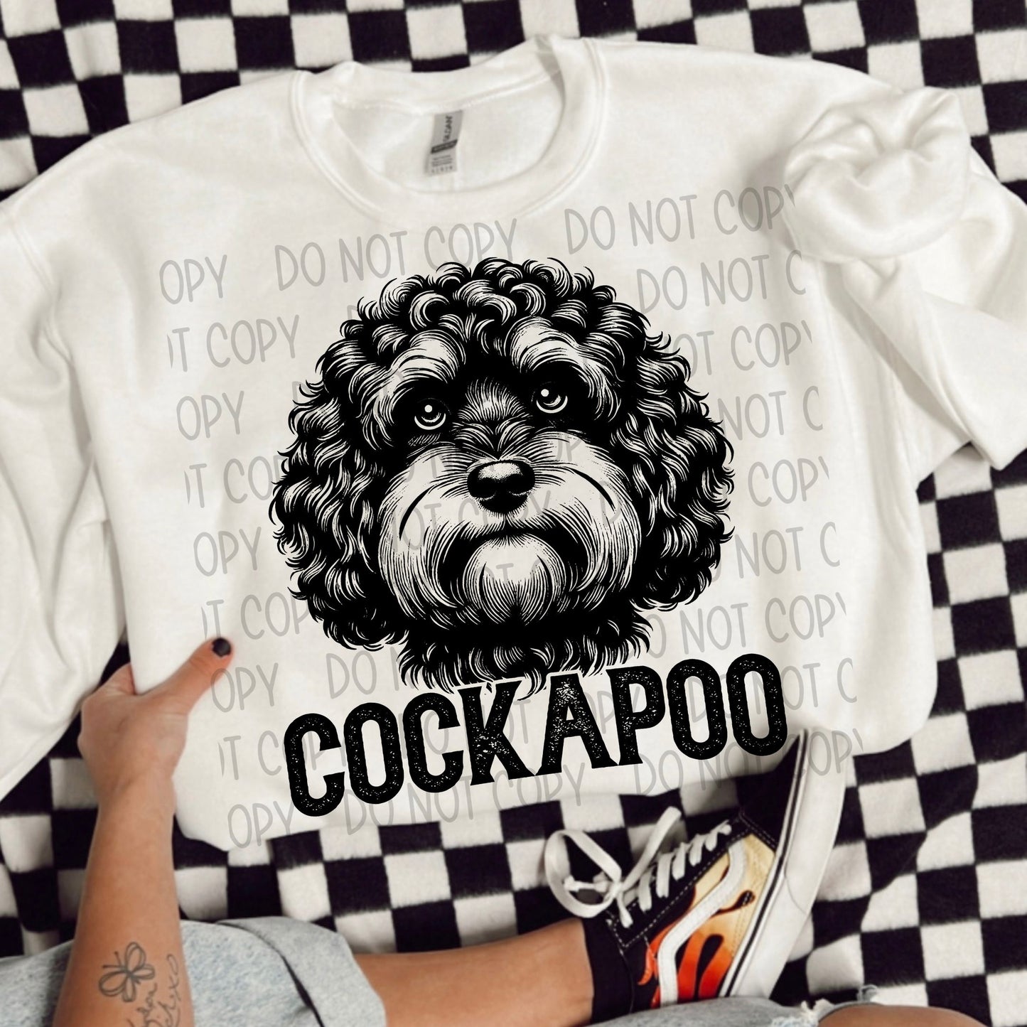 COCKAPOO DOG - DTF TRANSFER