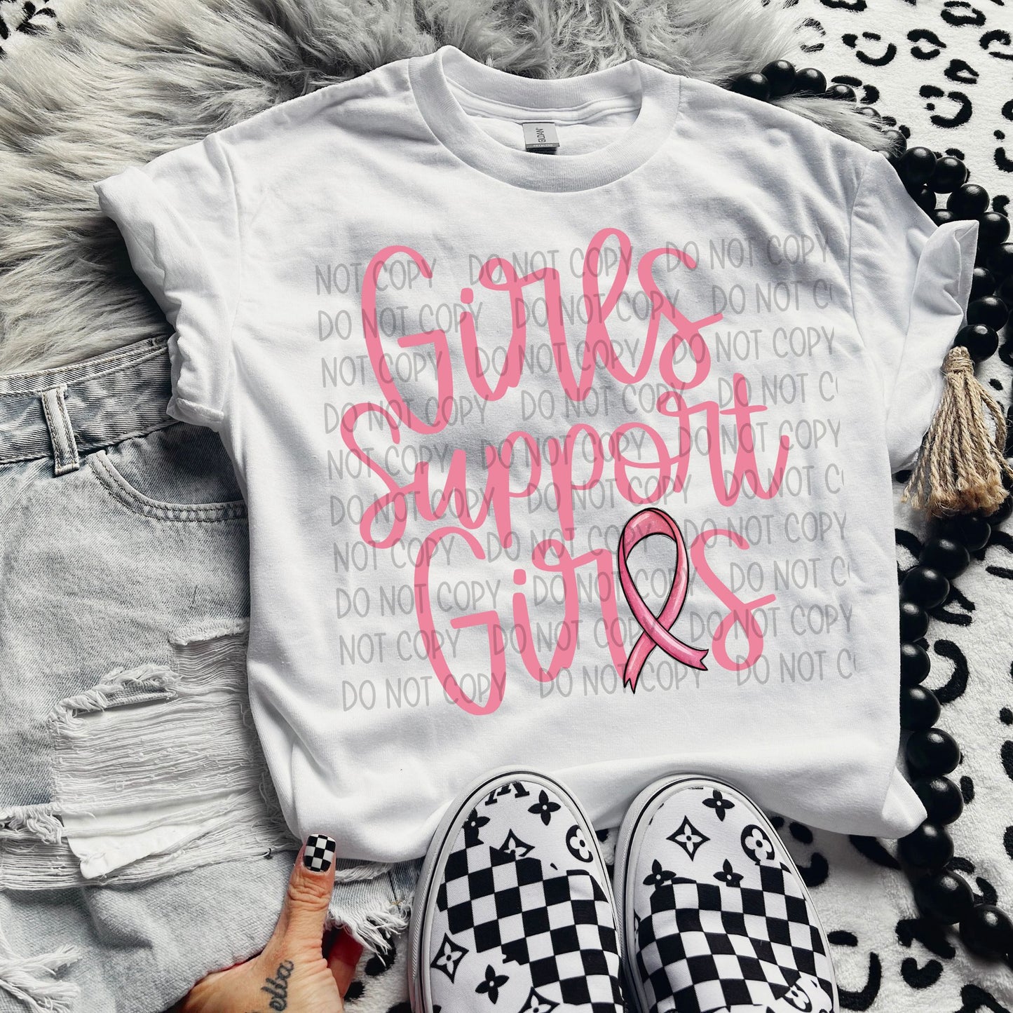 GIRLS SUPPORT GIRLS - DTF TRANSFER