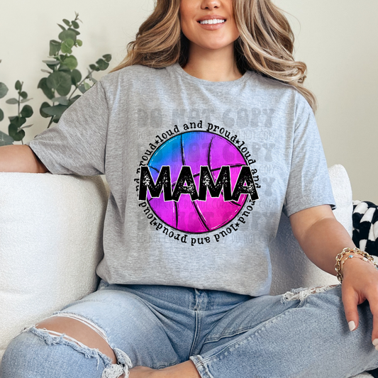 BASKETBALL MAMA - DTF TRANSFER