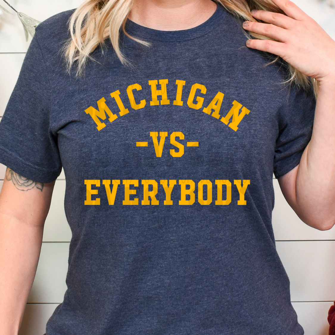 MICHIGAN VS EVERYBODY - DTF TRANSFER