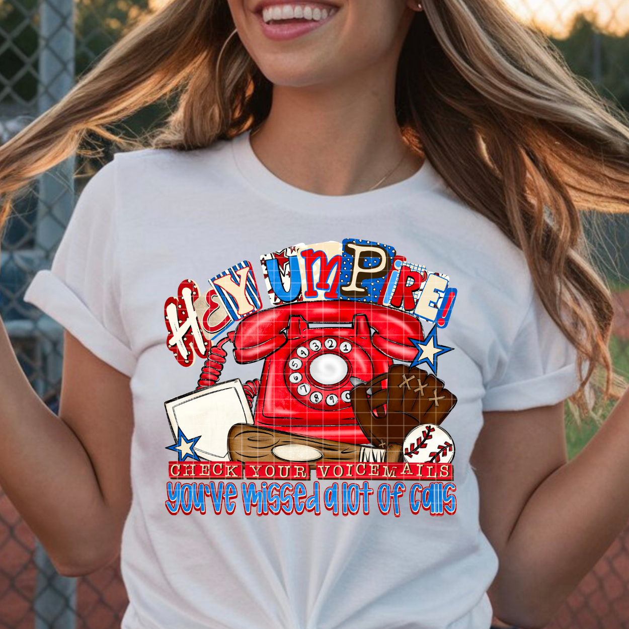 HEY UMPIRE BASEBALL - DTF TRANSFER