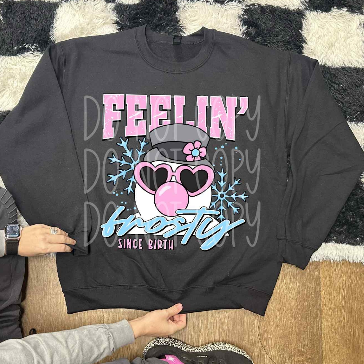 FEELIN FROSTY - DTF TRANSFER