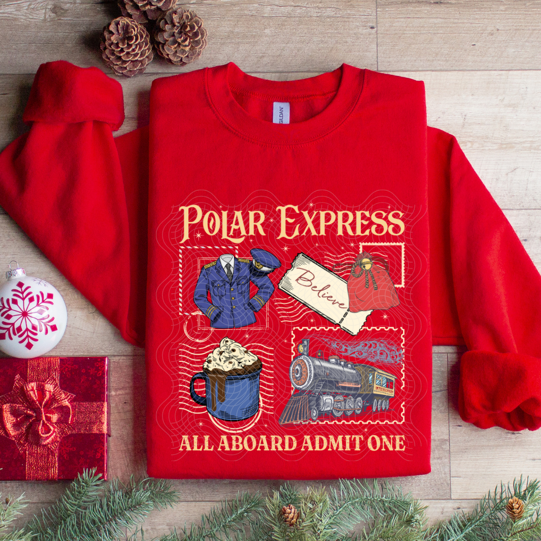 POLAR EXPRESS LIGHT - DTF TRANSFER