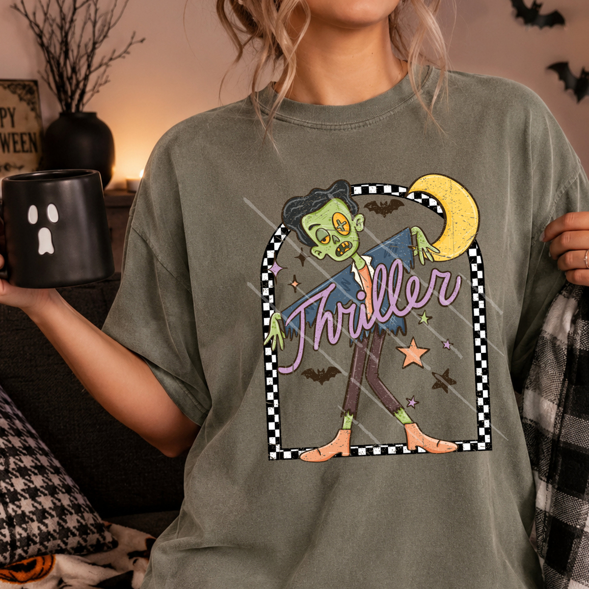 THRILLER DISTRESSED - DTF TRANSFER