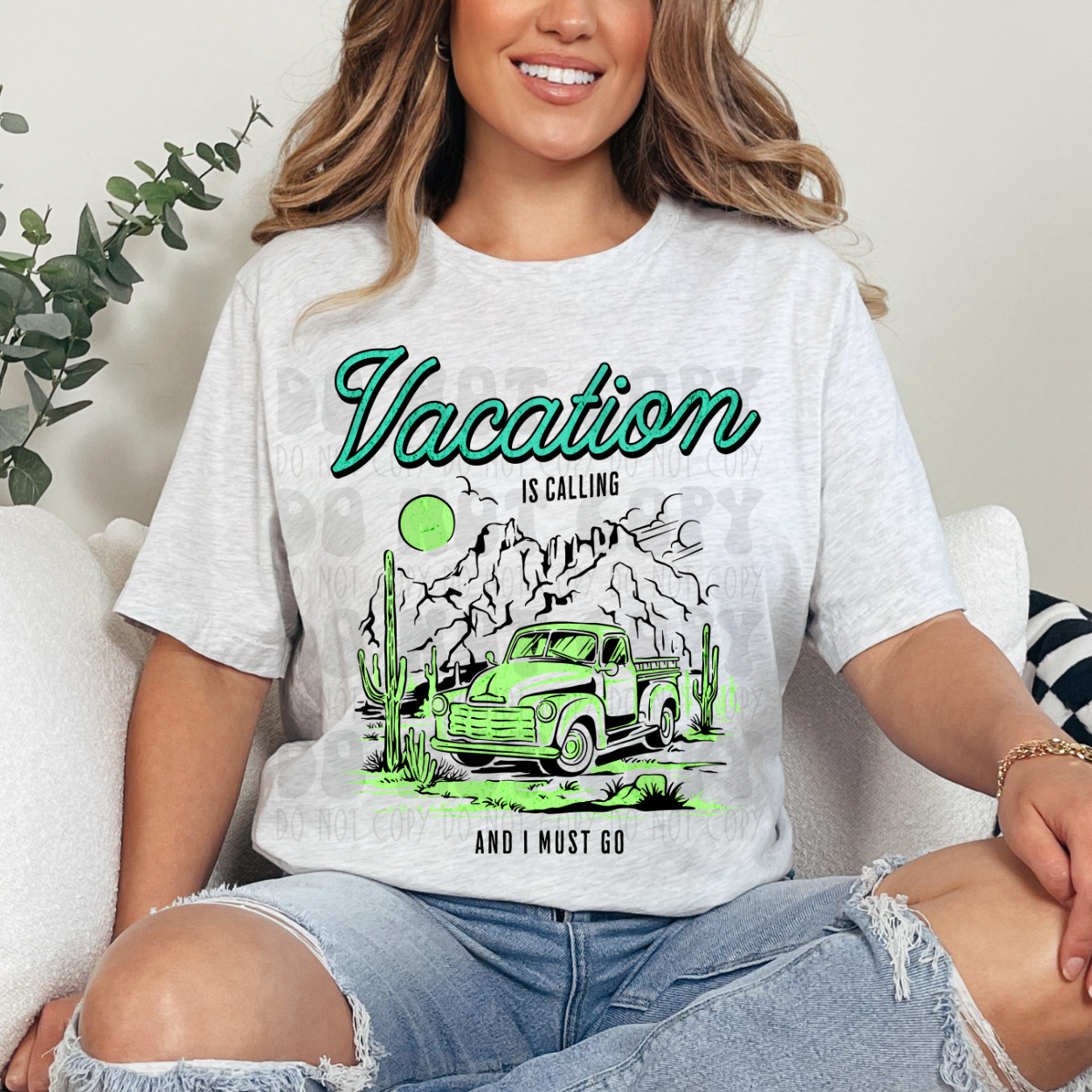 VACATION IS CALLING - DTF TRANSFER