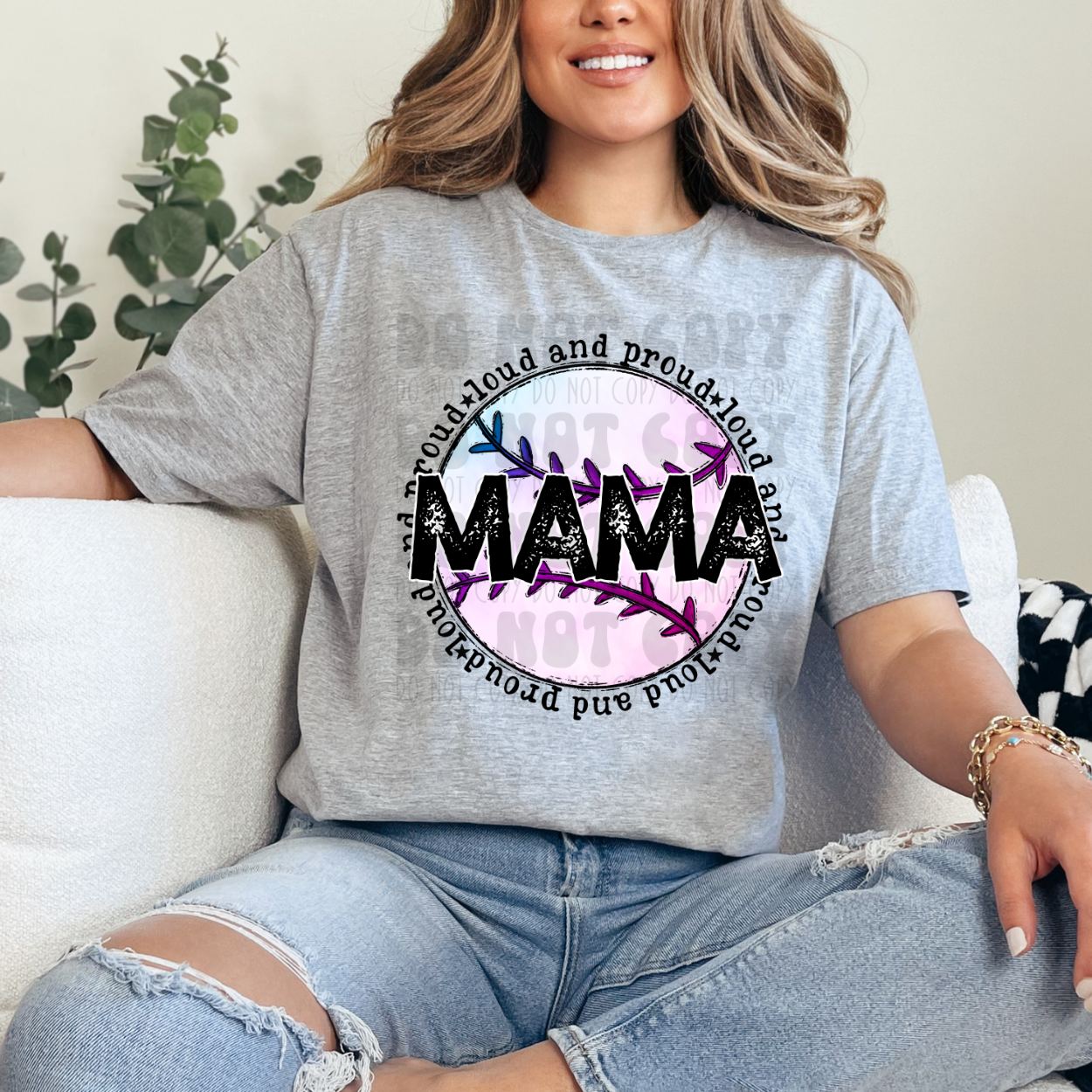 BASEBALL MAMA - DTF TRANSFER