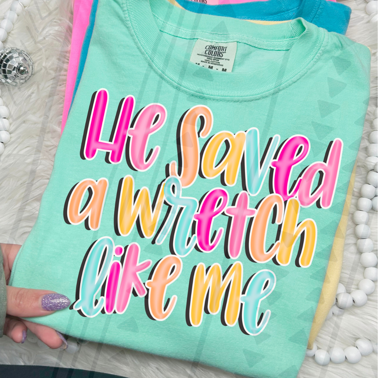 HE SAVED - DTF TRANSFER