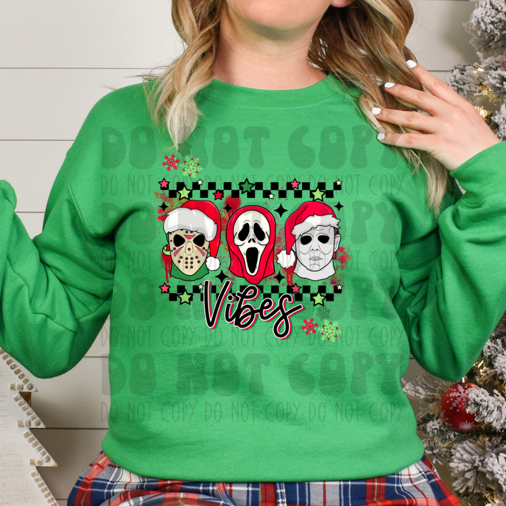 HORROR MASKS VIBES - DTF TRANSFER