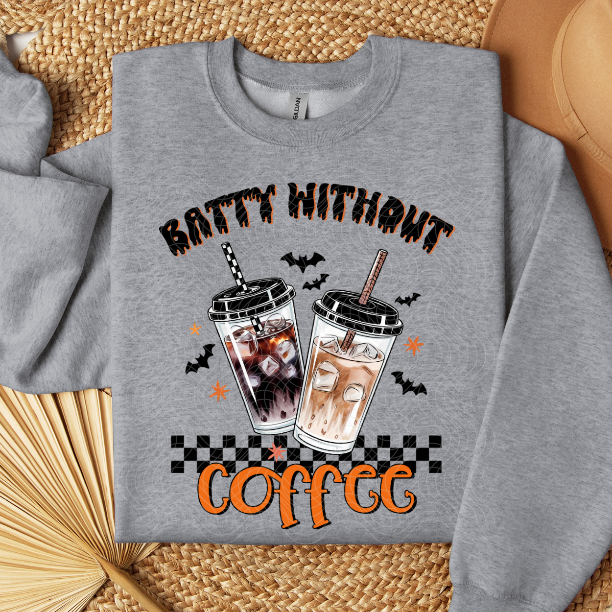 BATTY WITHOUT COFFEE - DTF TRANSFER