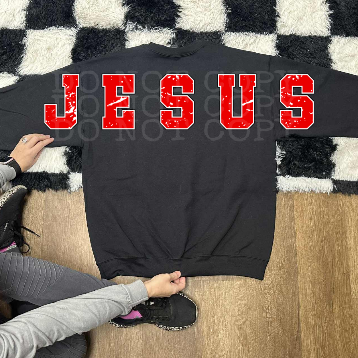 GO JESUS BACK - DTF TRANSFER