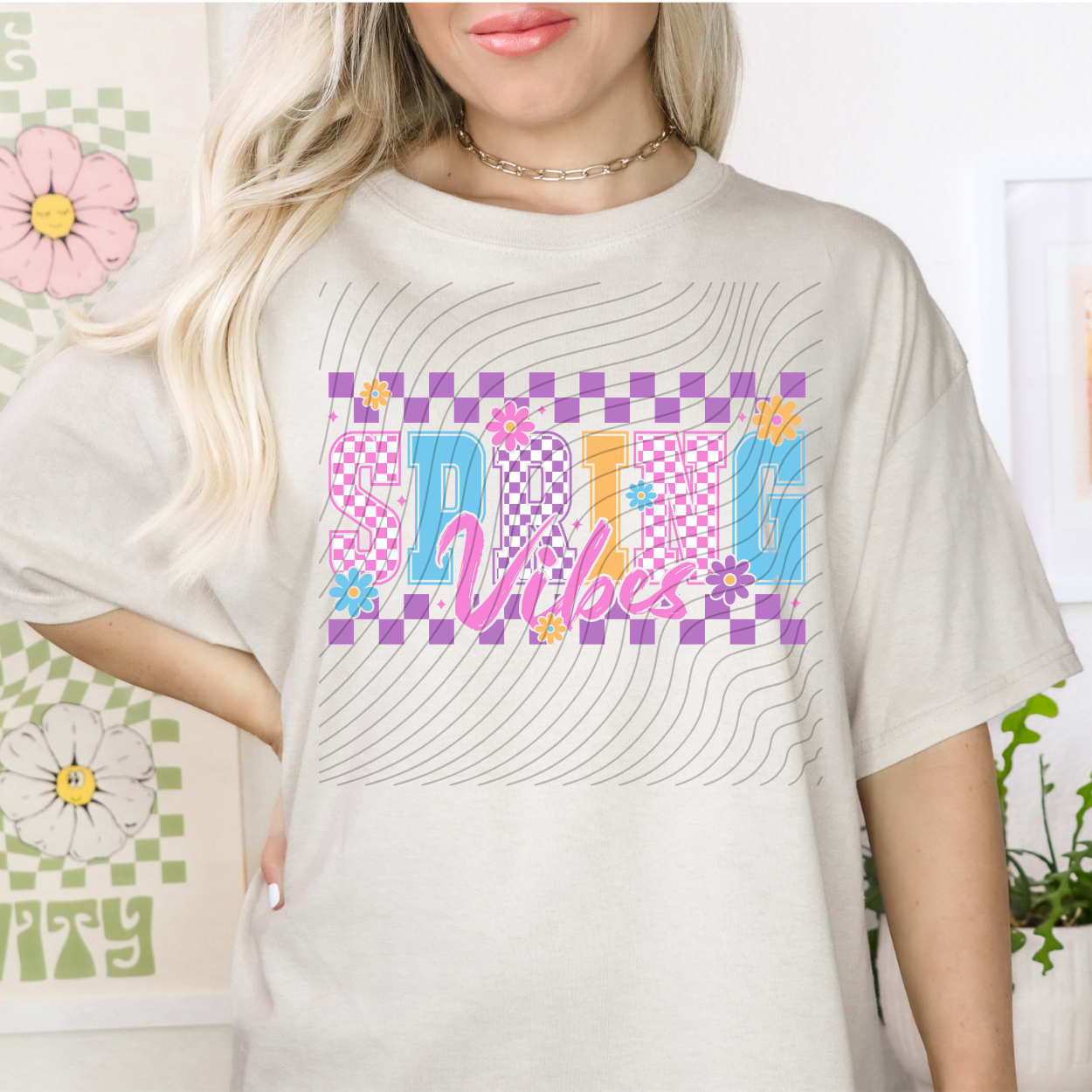 SPRING VIBES - DTF TRANSFER