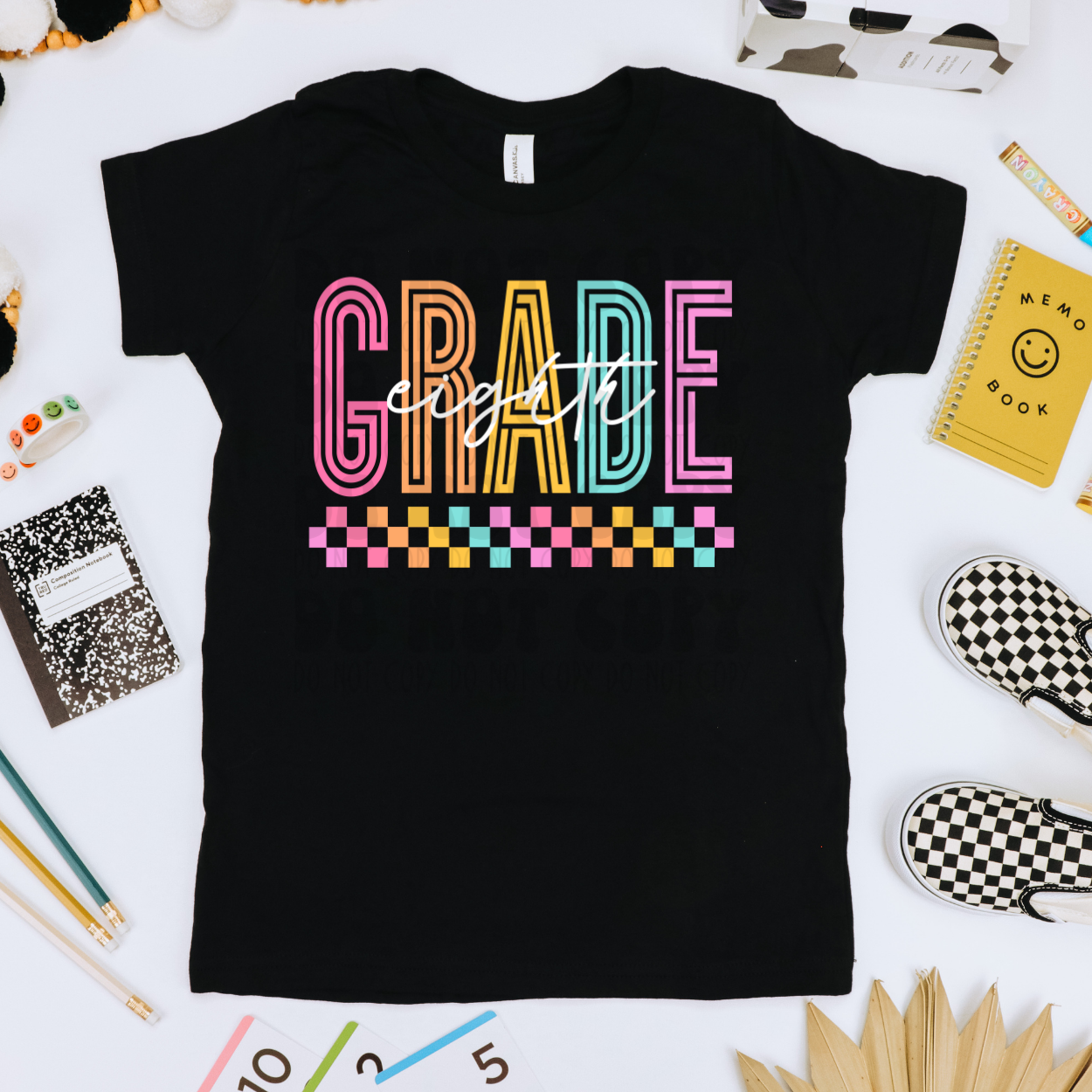 EIGHTH GRADE COLORFUL - DTF TRANSFER