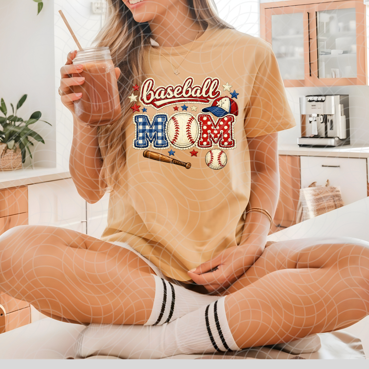 BASEBALL MOM - DTF TRANSFER