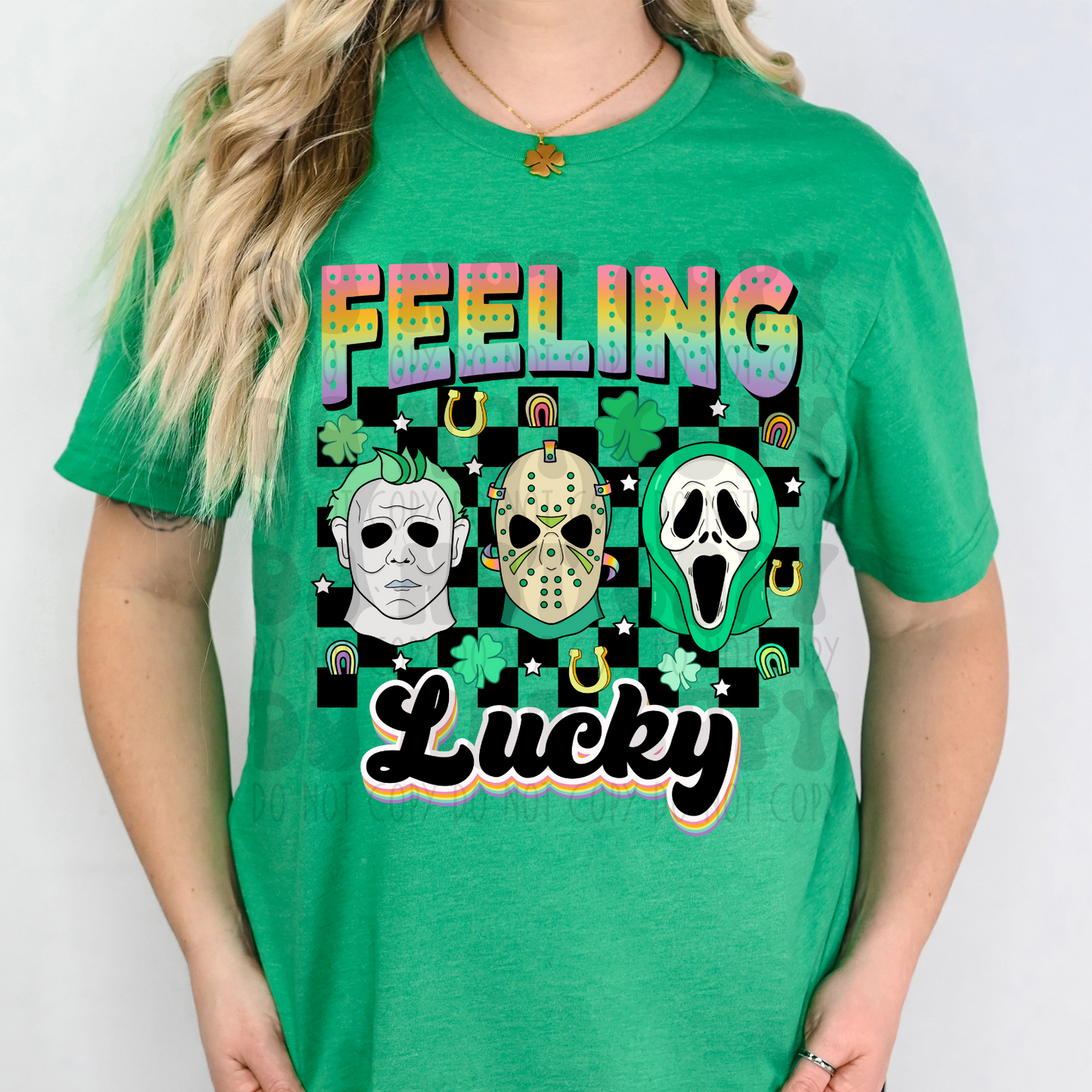 FEELING LUCKY HORROR - DTF TRANSFER