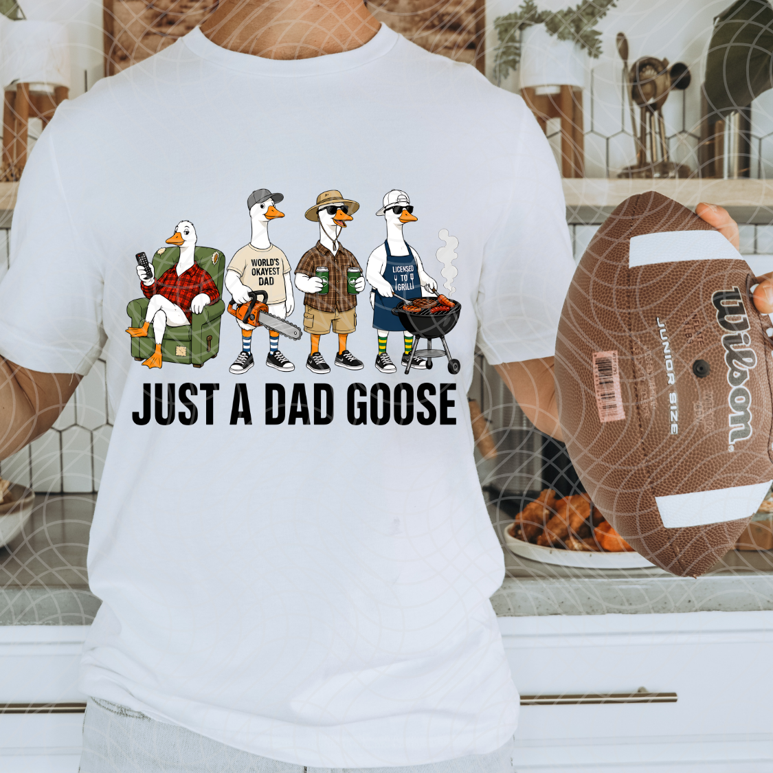 DAD GOOSE-DTF TRANSFER