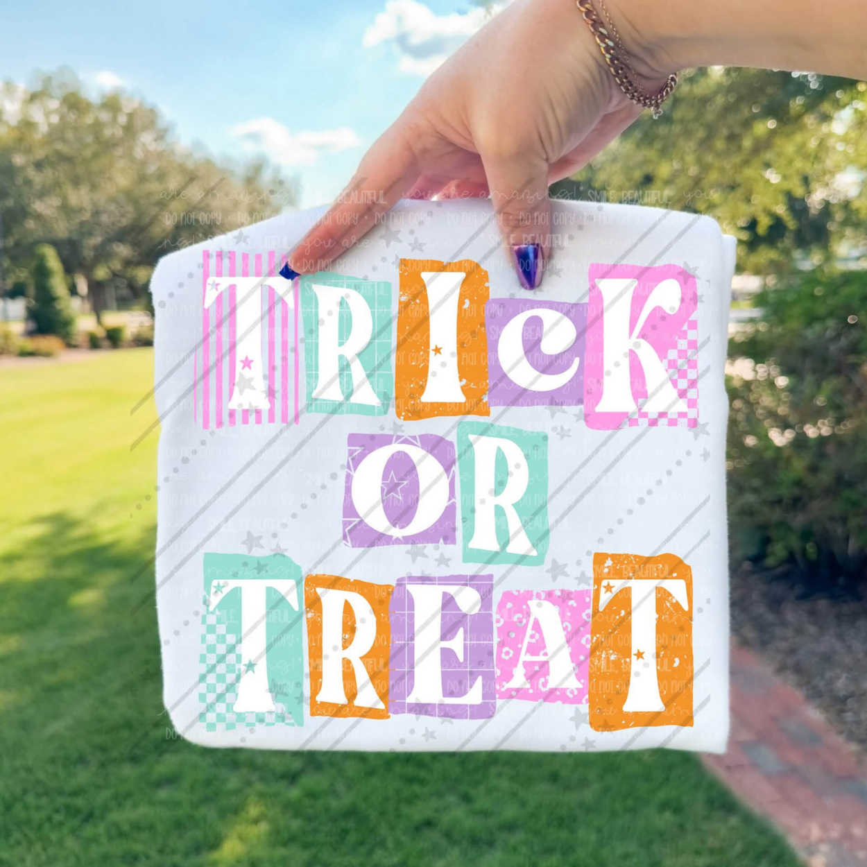TRICK OR TREAT - DTF TRANSFER