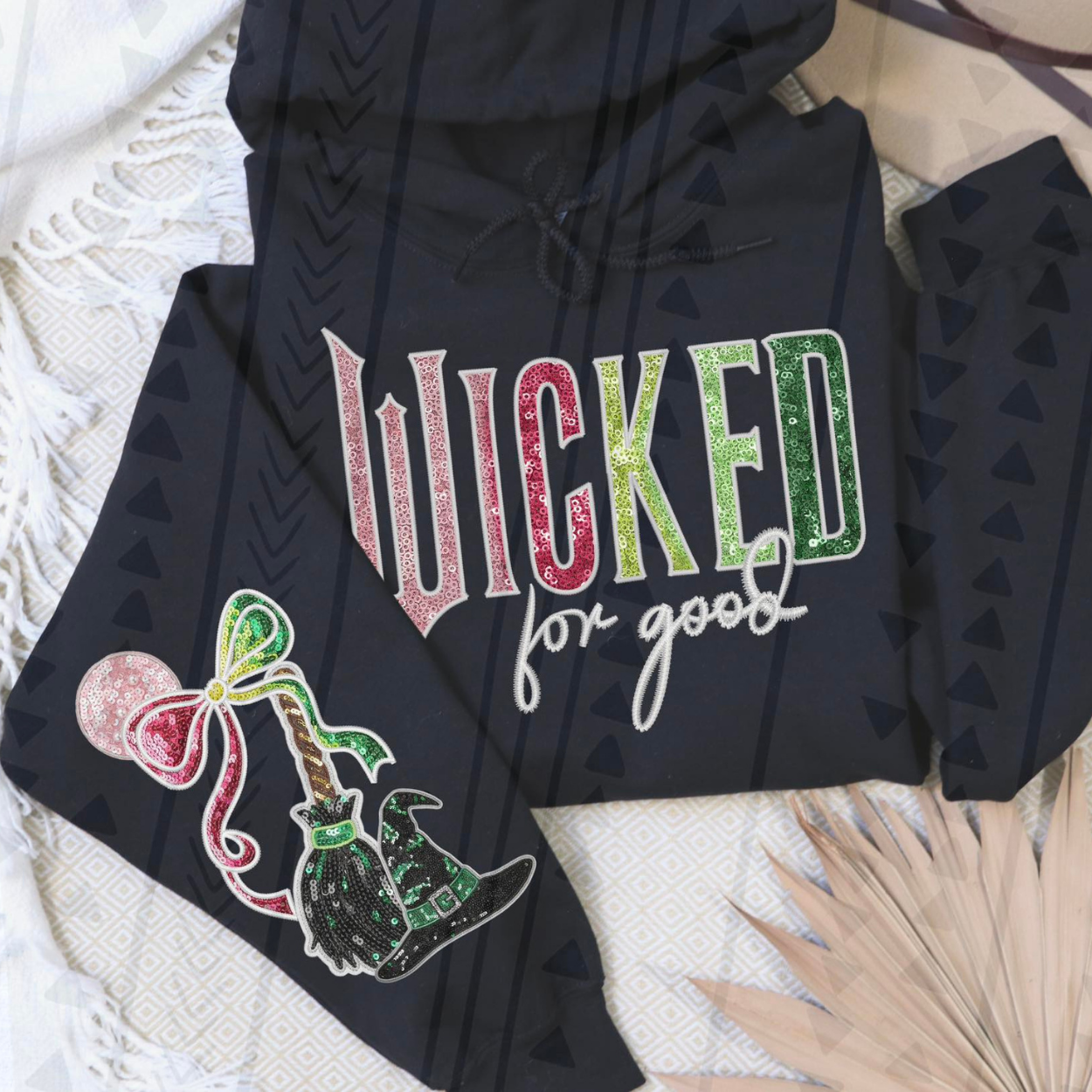WICKED FOR GOOD W/ SLEEVE - DTF TRANSFER