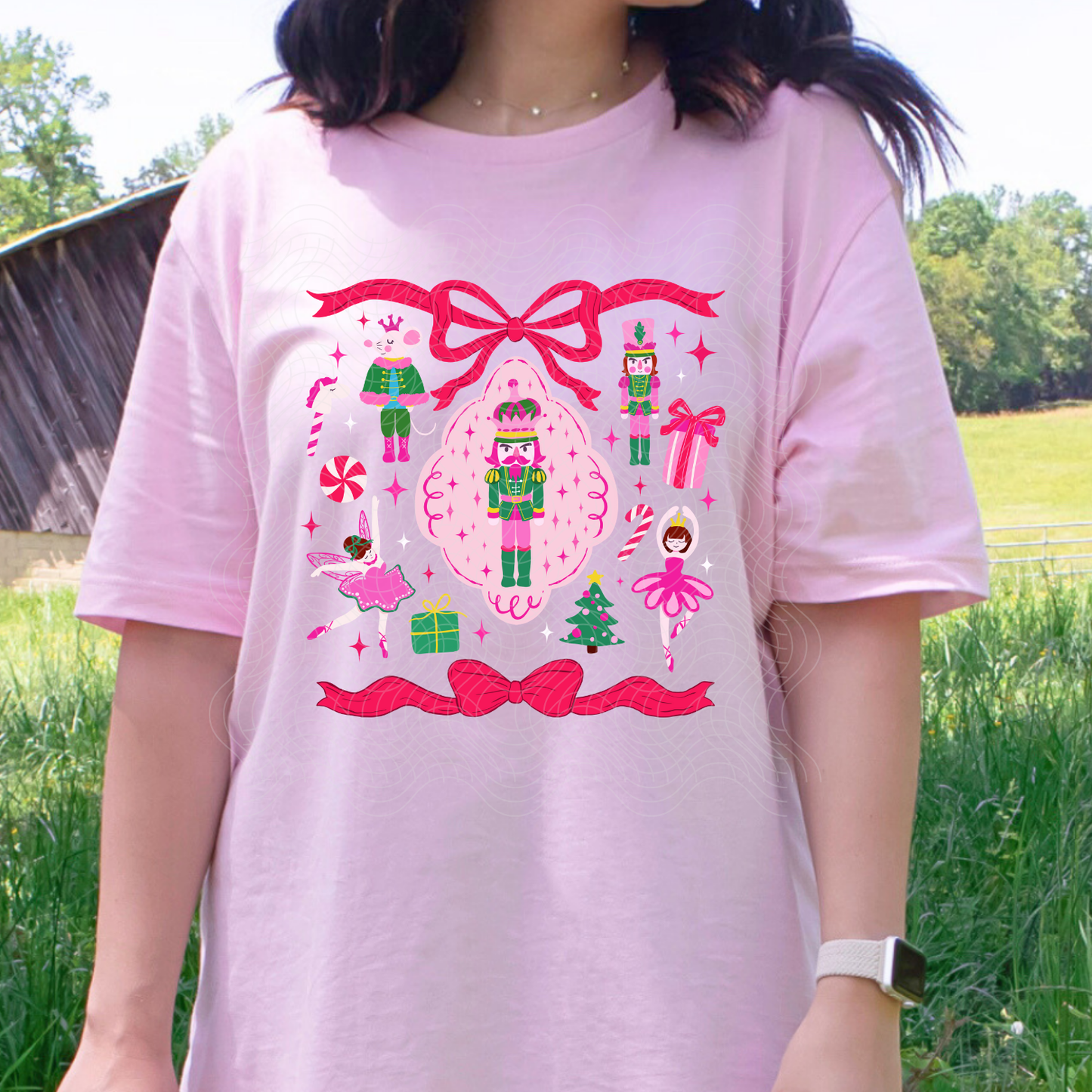 PINK NUTCRACKERS - DTF TRANSFER