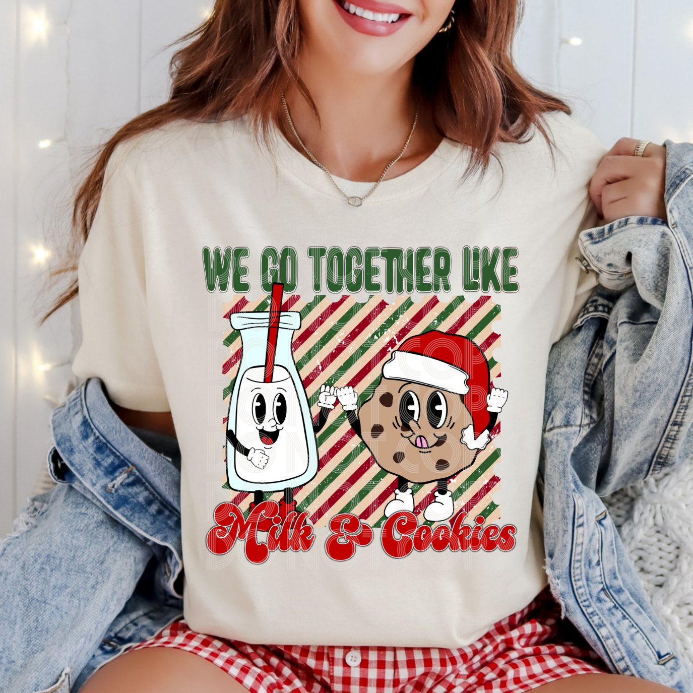 GO TOGETHER LIKE MILK AND COOKIES - DTF TRANSFER