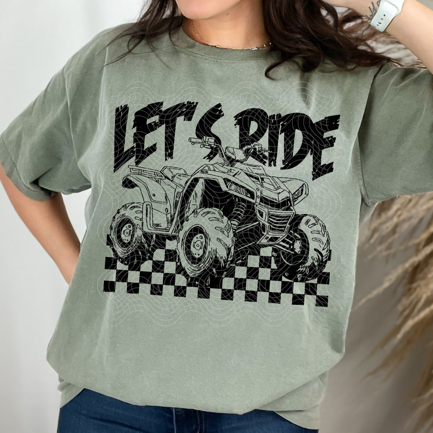 LETS RIDE - DTF TRANSFER