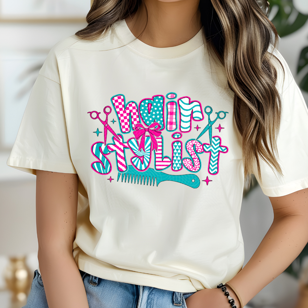 HAIR STYLIST - DTF TRANSFER
