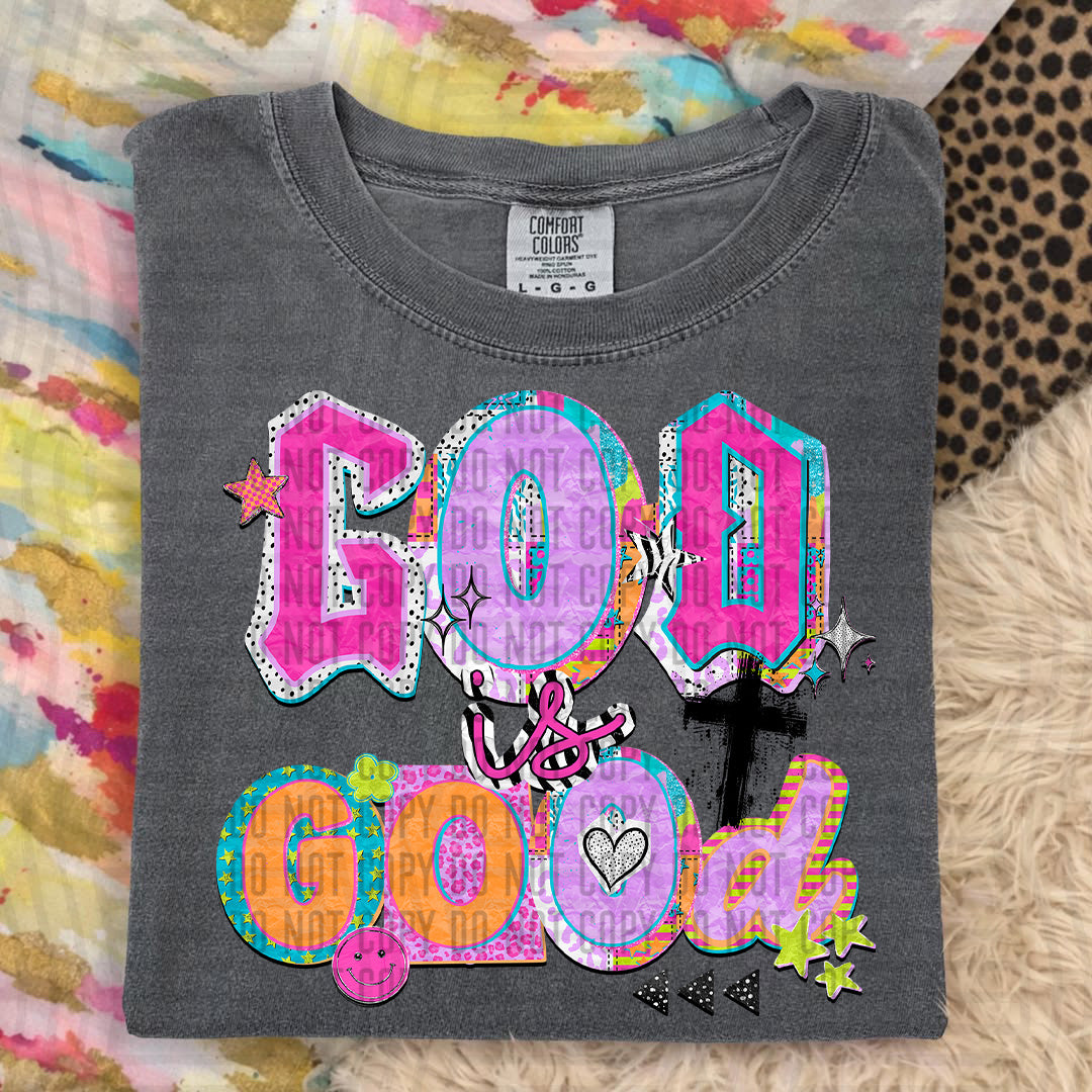 GOD IS GOOD - DTF TRANSFER