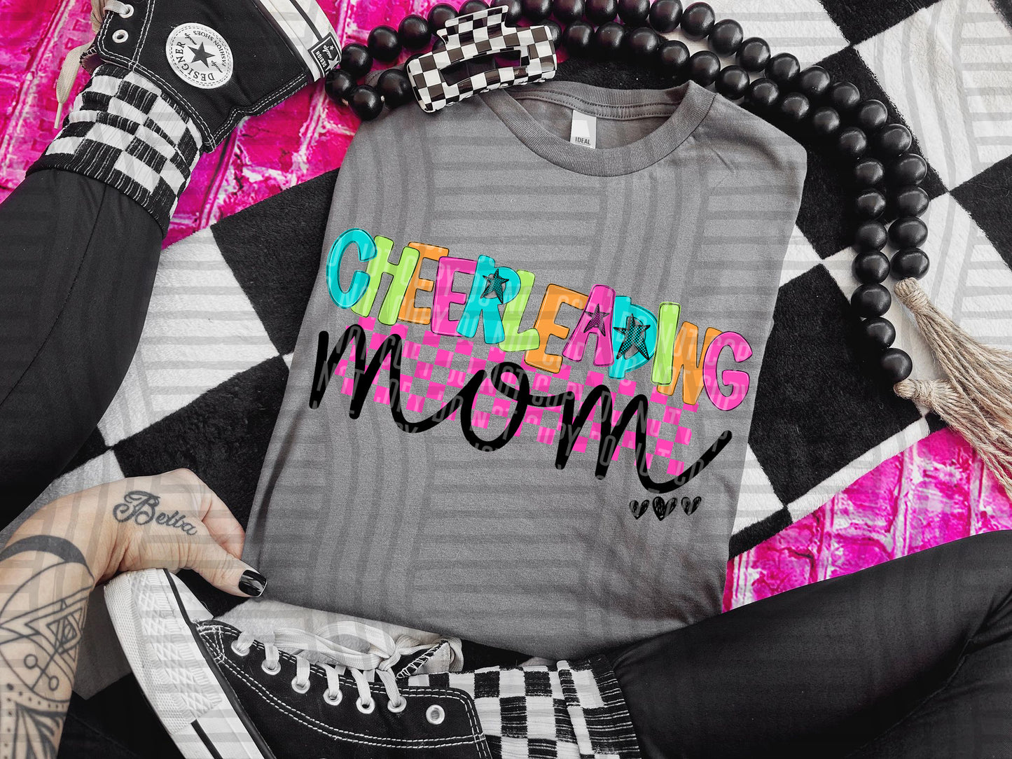 CHEERLEADING MOM - DTF TRANSFER