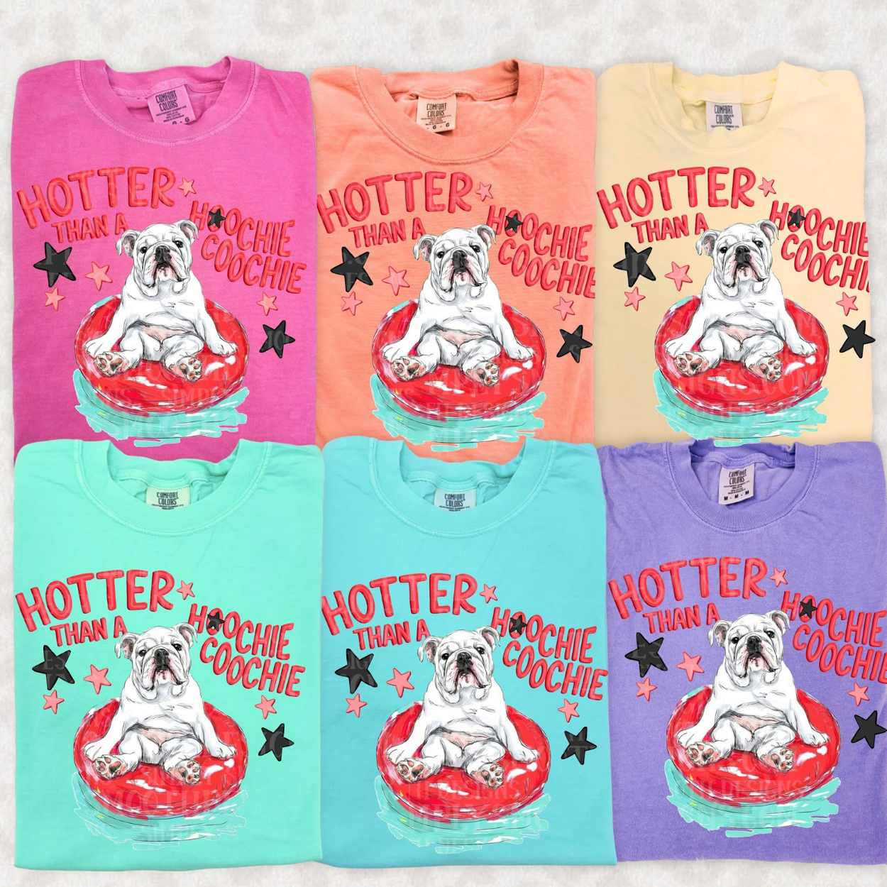 HOTTER THAN DOG - DTF TRANSFER