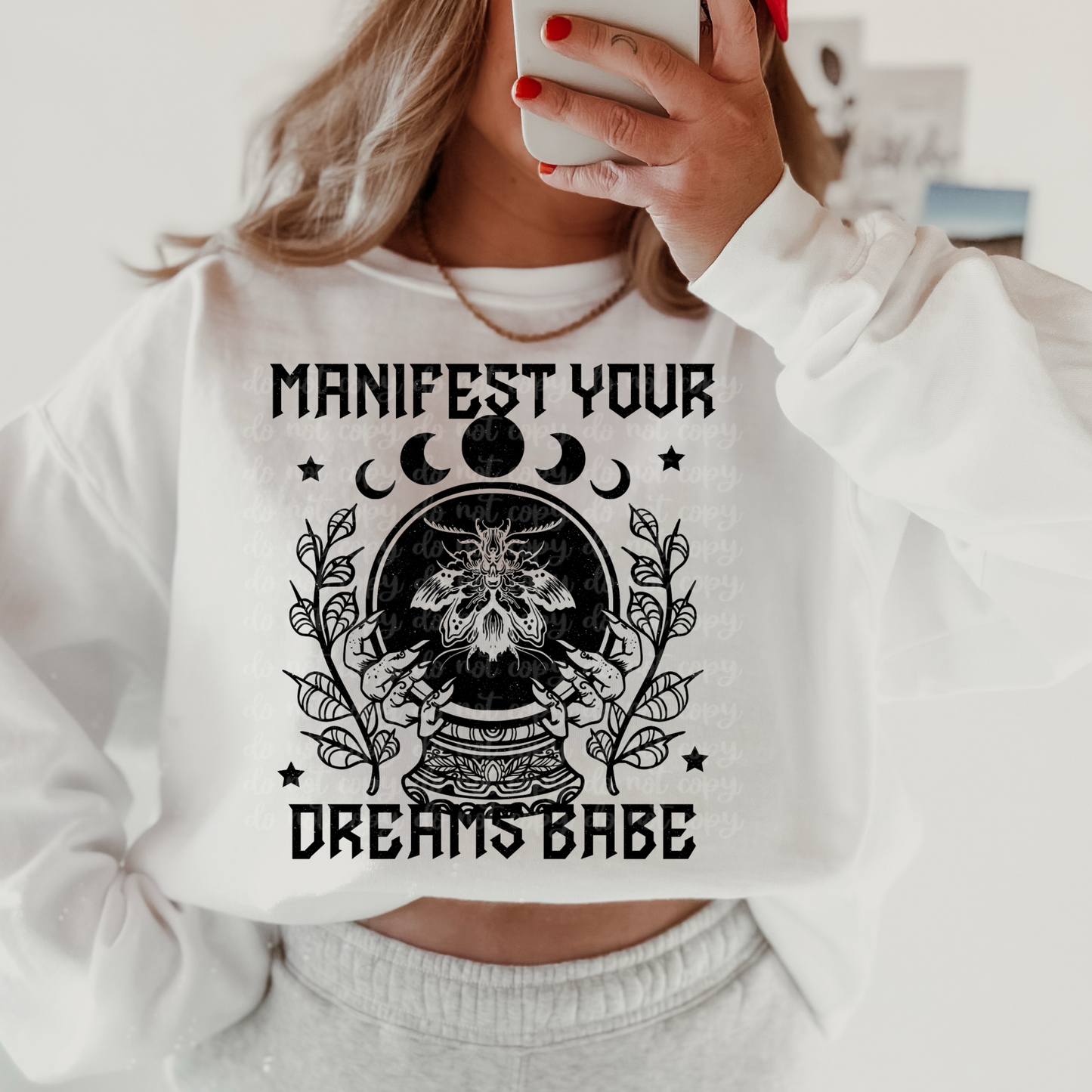 MANIFEST YOUR DREAMS - DTF TRANSFER