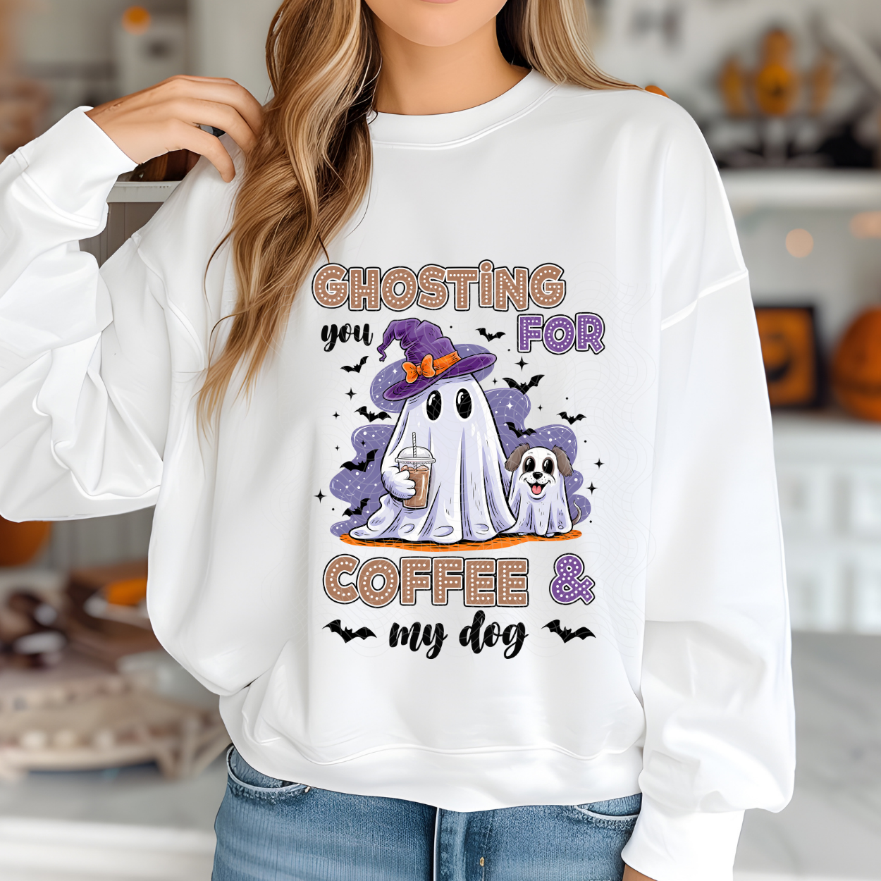 GHOSTING YOU FOR COFFEE - DTF TRANSFER