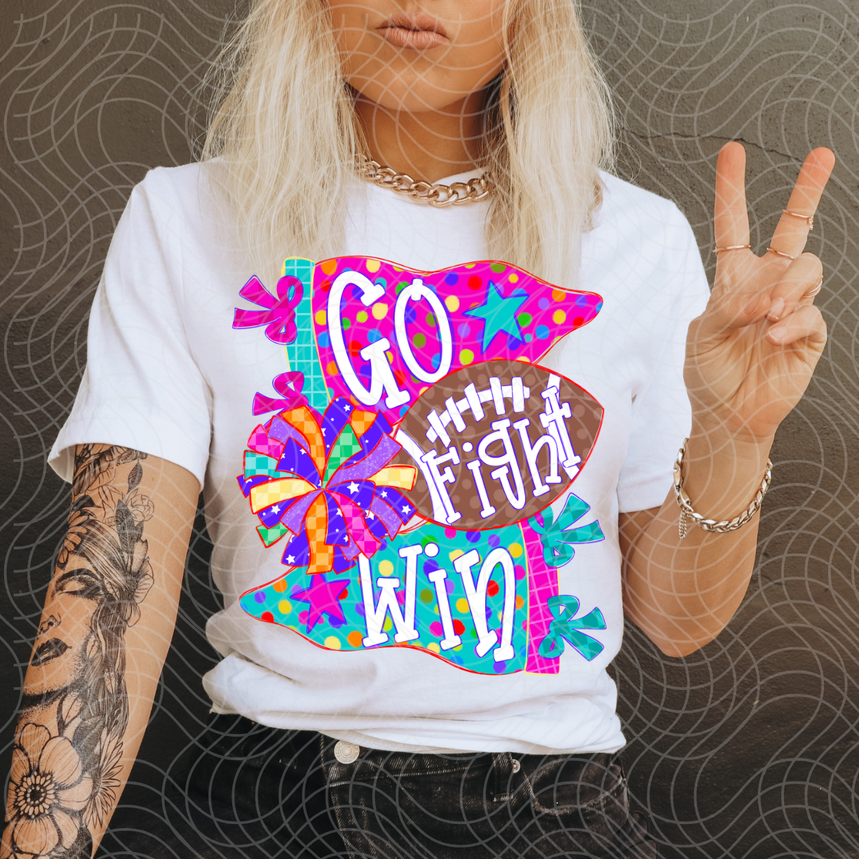 GO FIGHT WIN - DTF TRANSFER