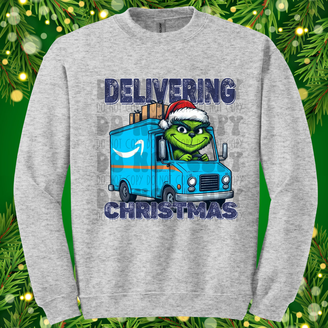 GREEN GUY AM A ZON - DTF TRANSFER