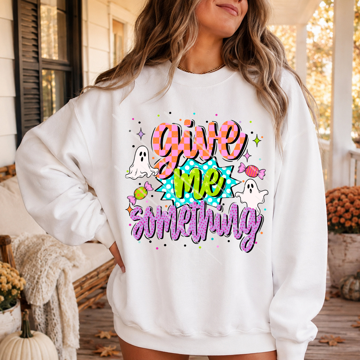 GIVE ME SOMETHING - DTF TRANSFER
