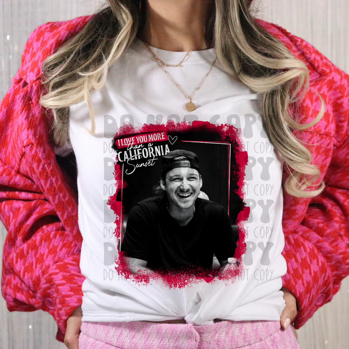 CALIFORNIA SUNSET - DTF TRANSFER