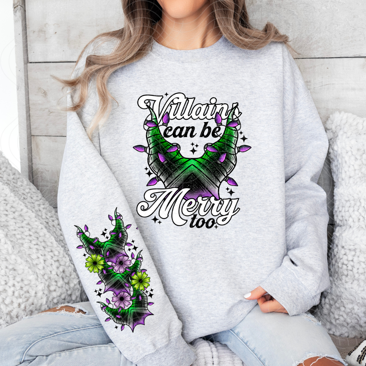 VILLAINS W/ SLEEVE - DTF TRANSFER