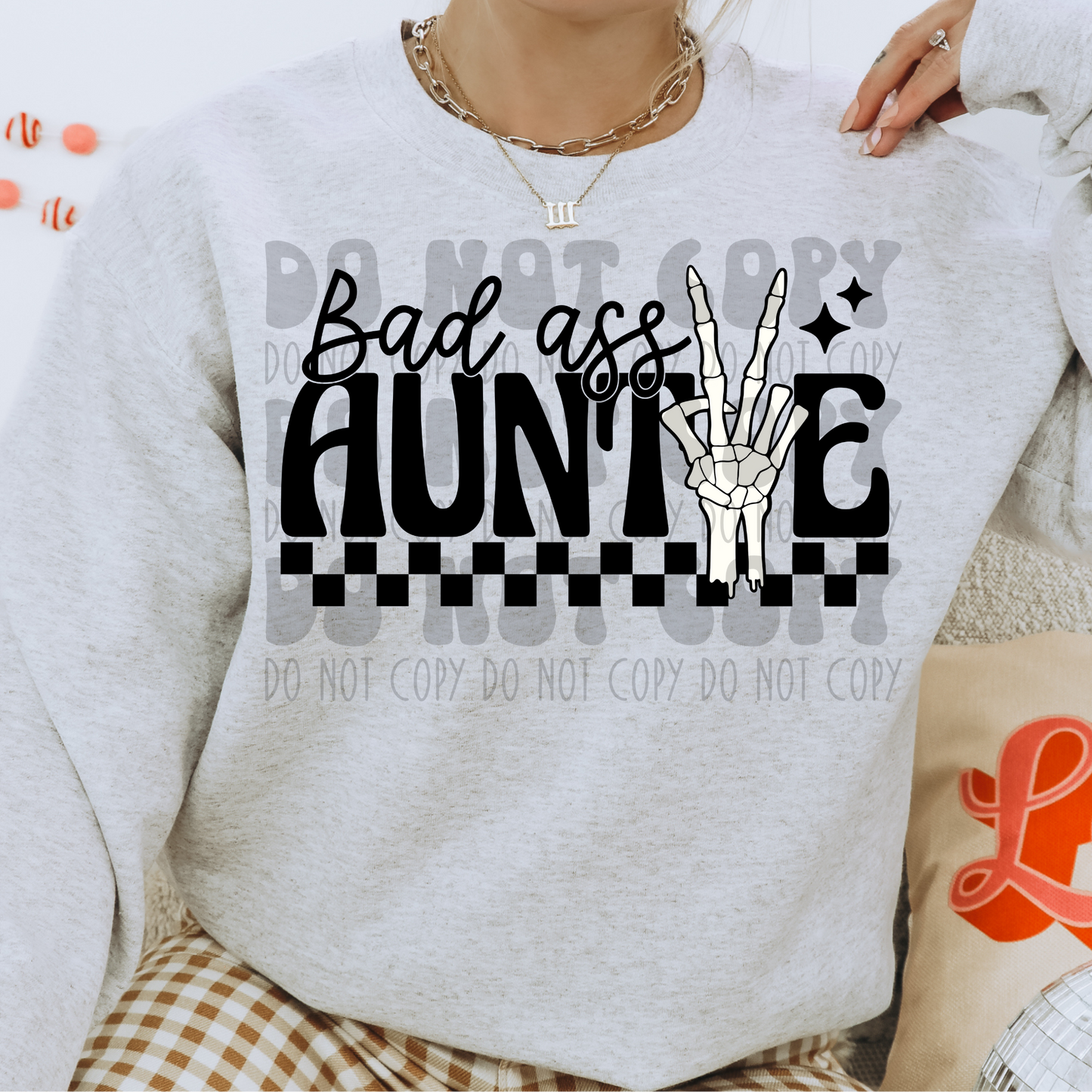 BAD ASS AUNTIE - DTF TRANSFER