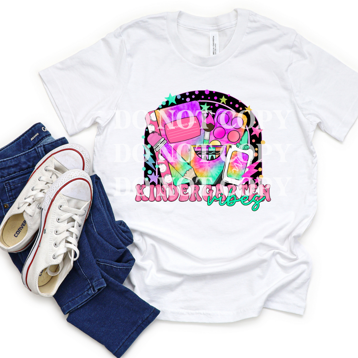 KINDERGARTEN VIBES - DTF TRANSFER
