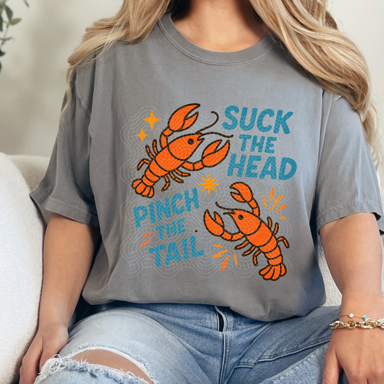 SUCK THE HEAD PINCH THE TAIL - DTF TRANSFER