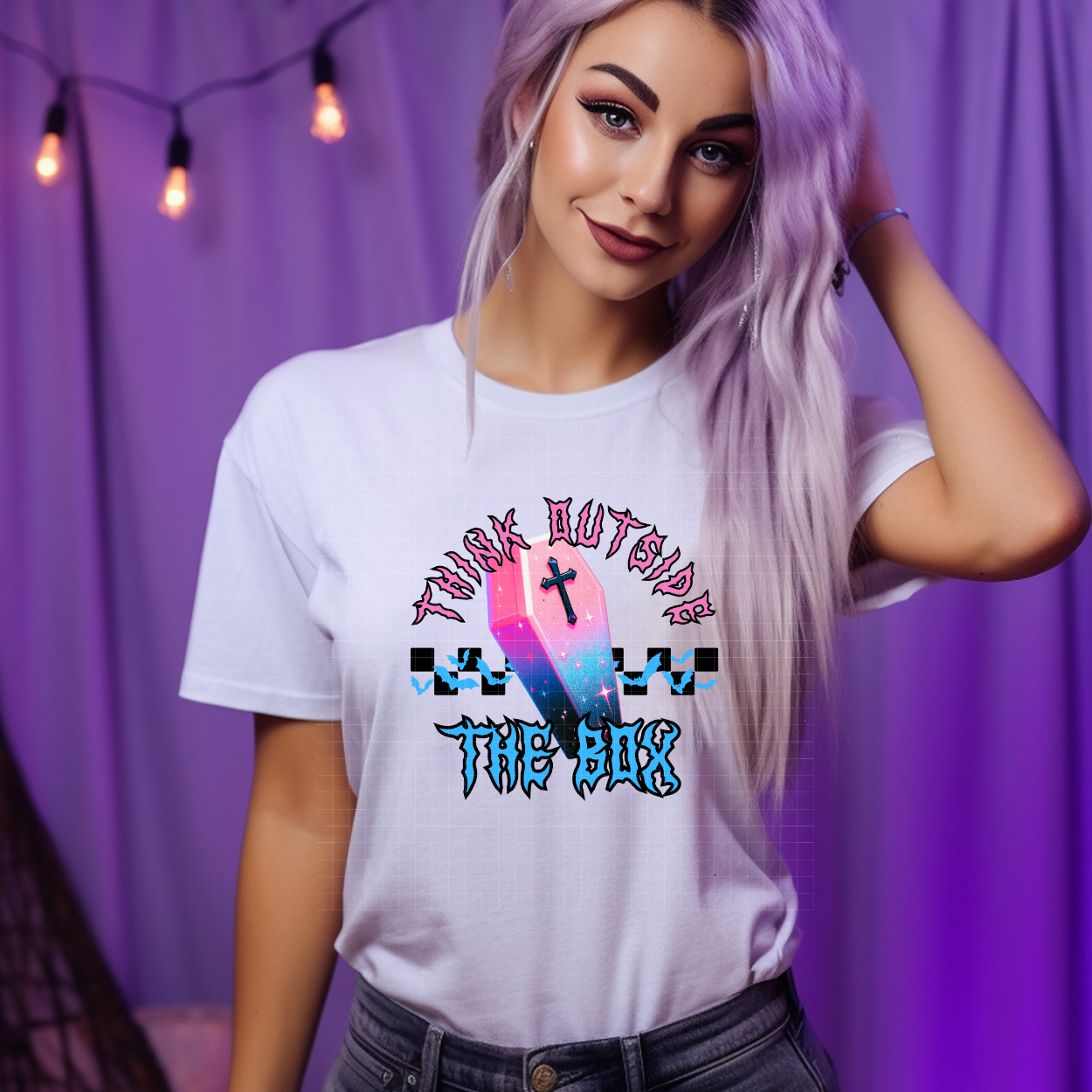 THINK OUTSIDE THE BOX - DTF TRANSFER