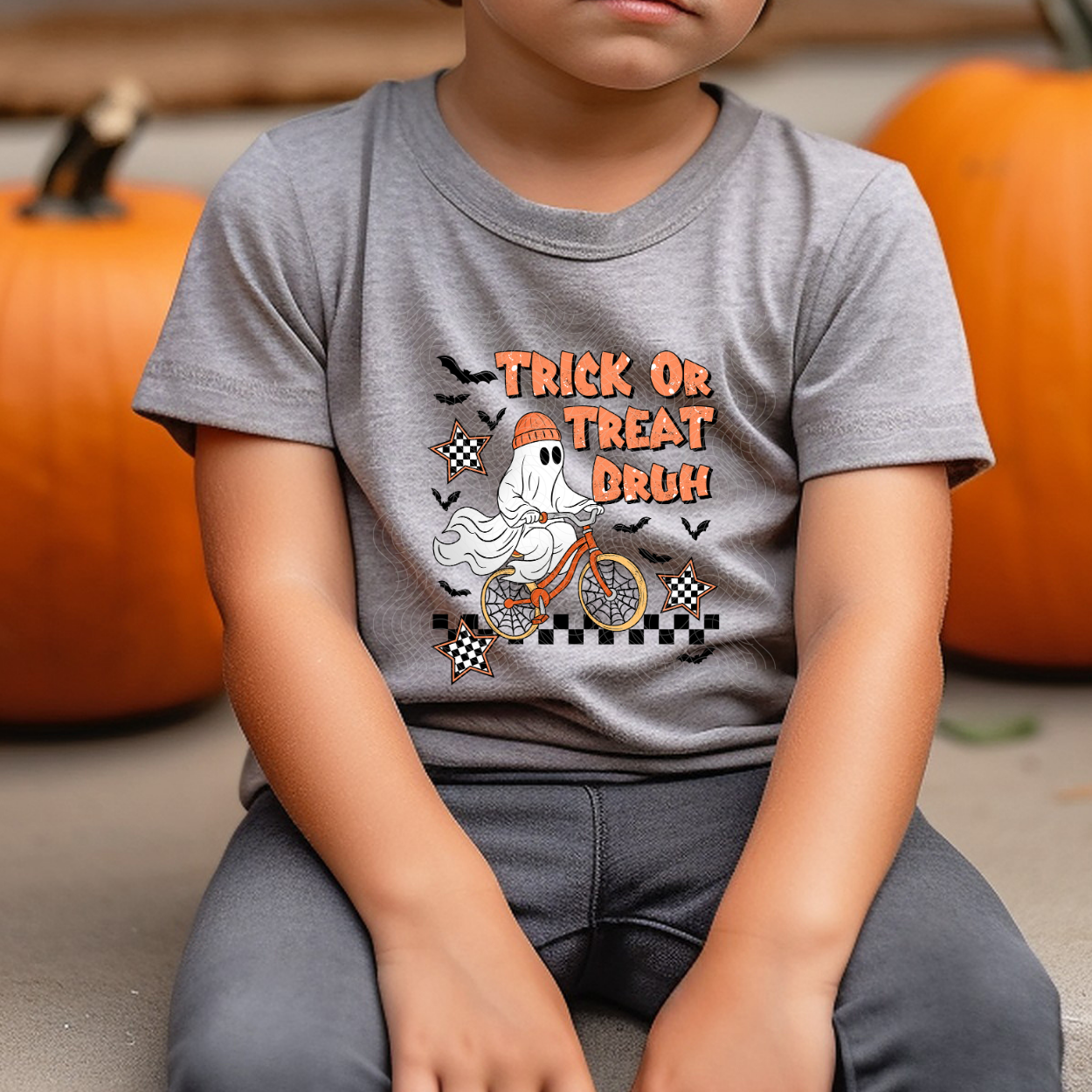 TRICK OR TREAT BRUH - DTF TRANSFER