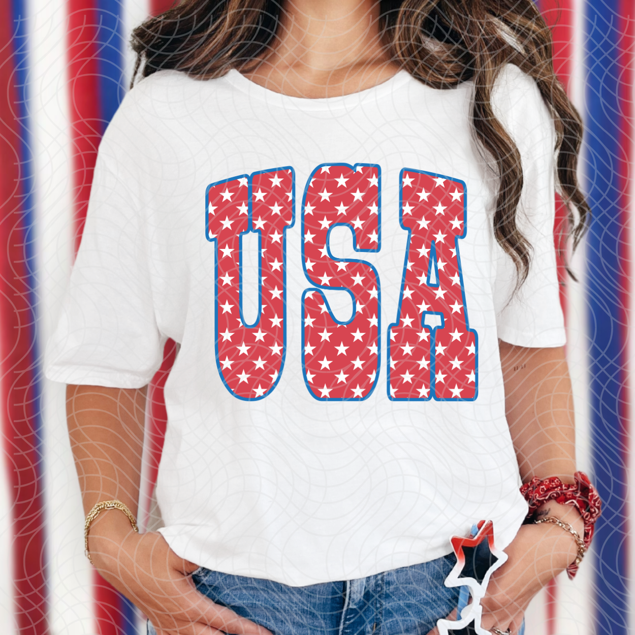 USA STAR - DTF TRANSFER