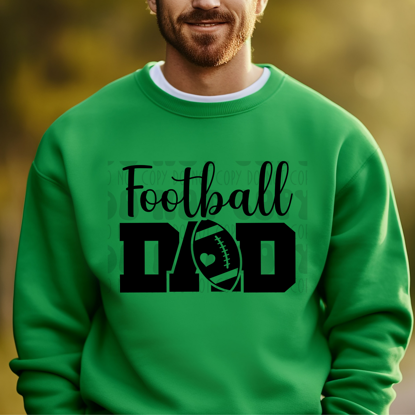 FOOTBALL DAD BASIC - DTF TRANSFER