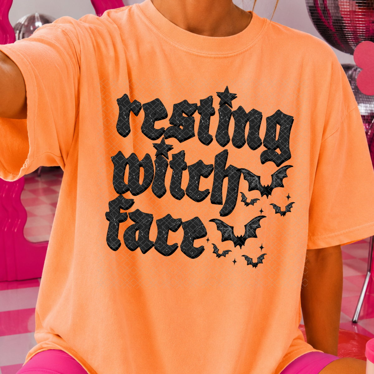 RESTING WITCH FACE - DTF TRANSFER