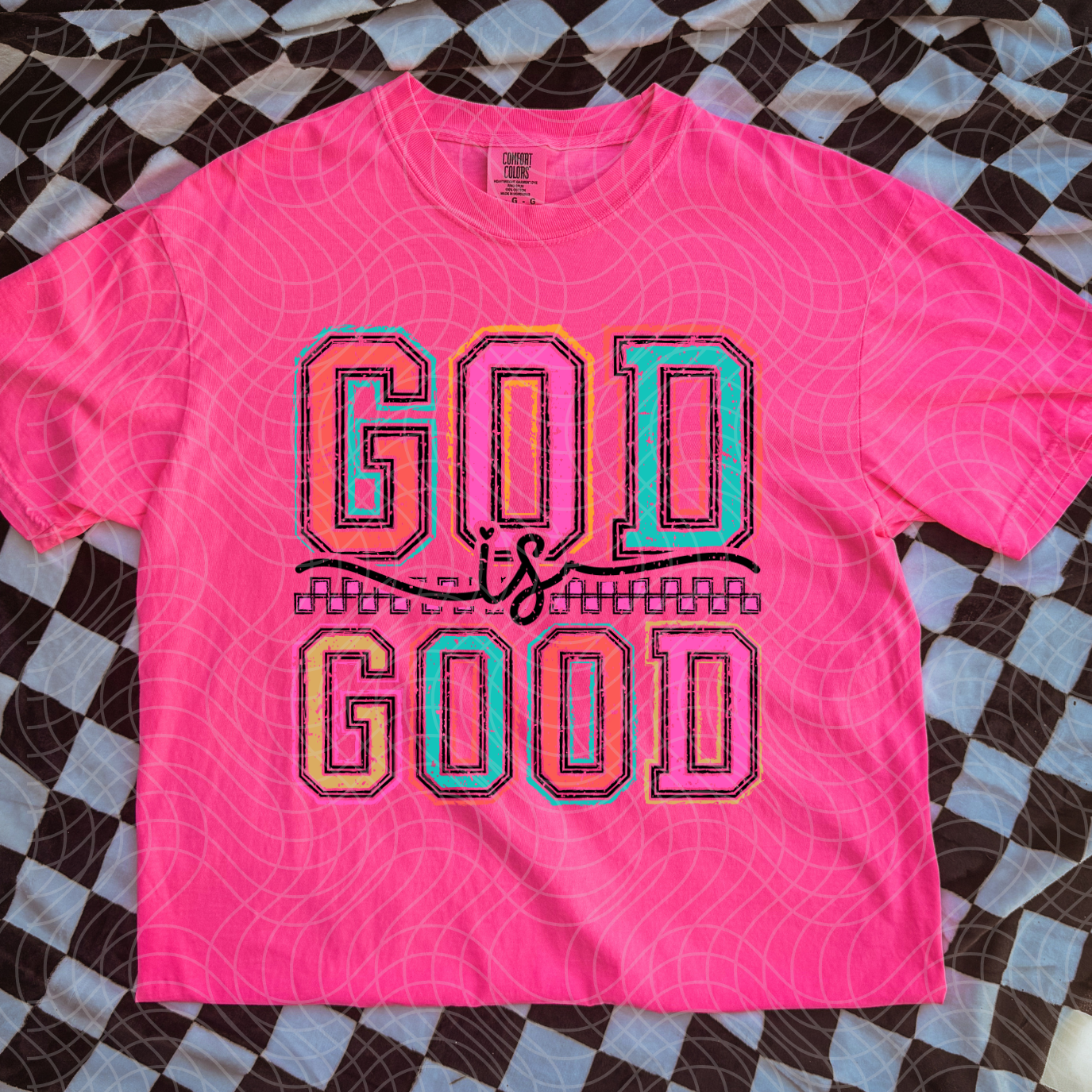 GOD IS GOOD - DTF TRANSFER