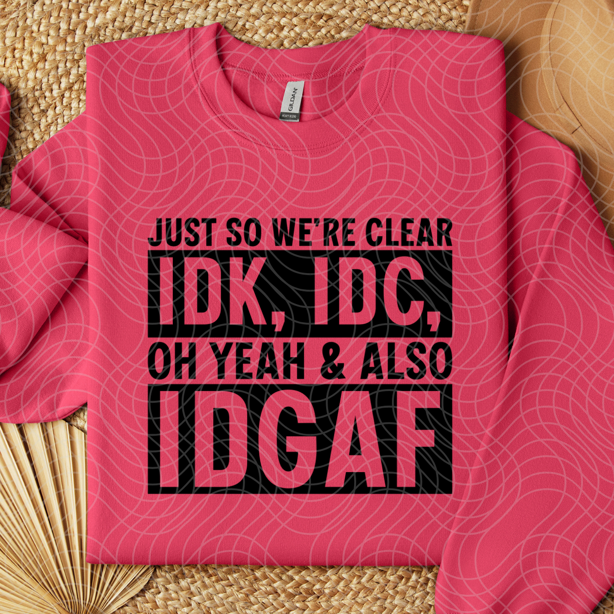 IDGAF - DTF TRANSFER