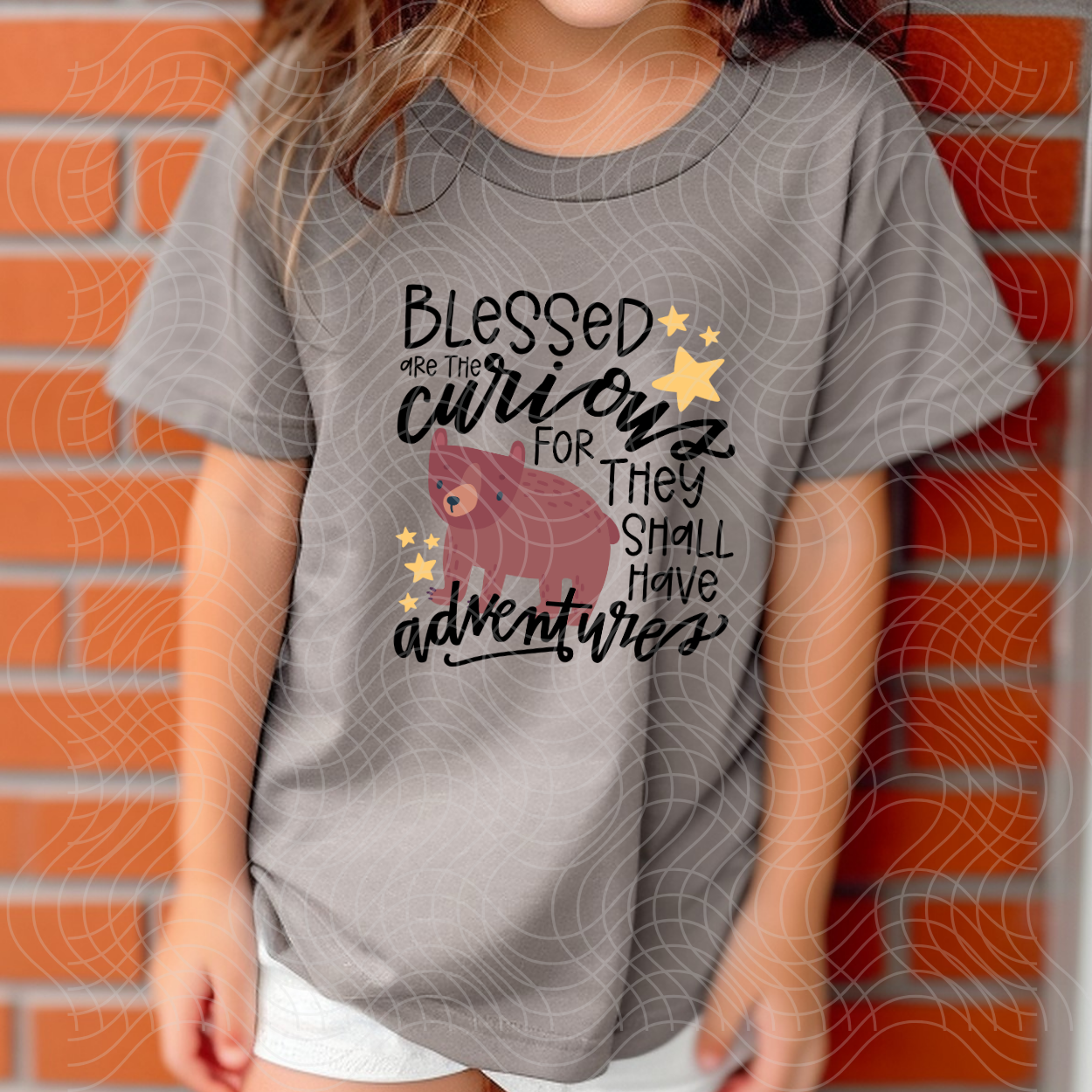 BLESSED ARE THE CURIOUS - DTF TRANSFER